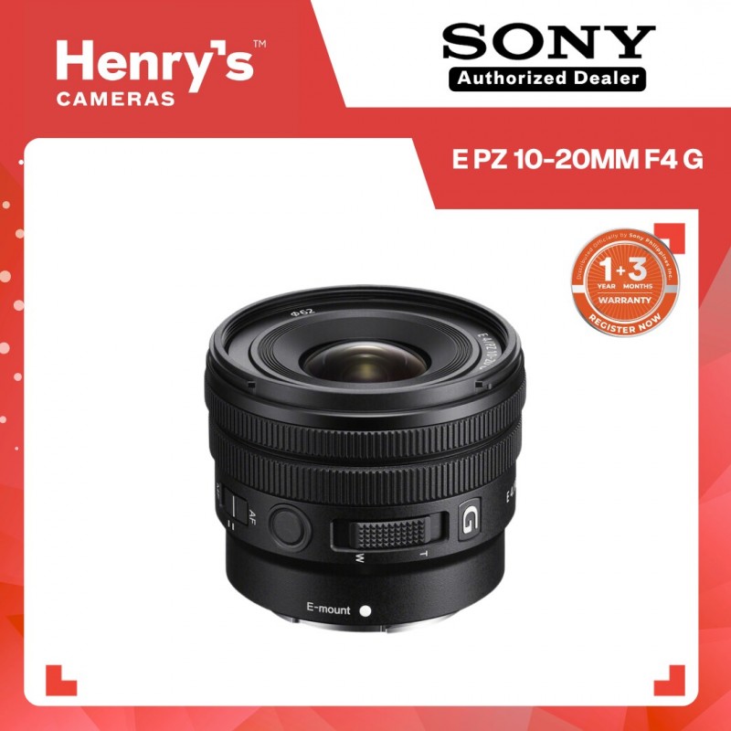Sony E PZ 10-20mm F4 G